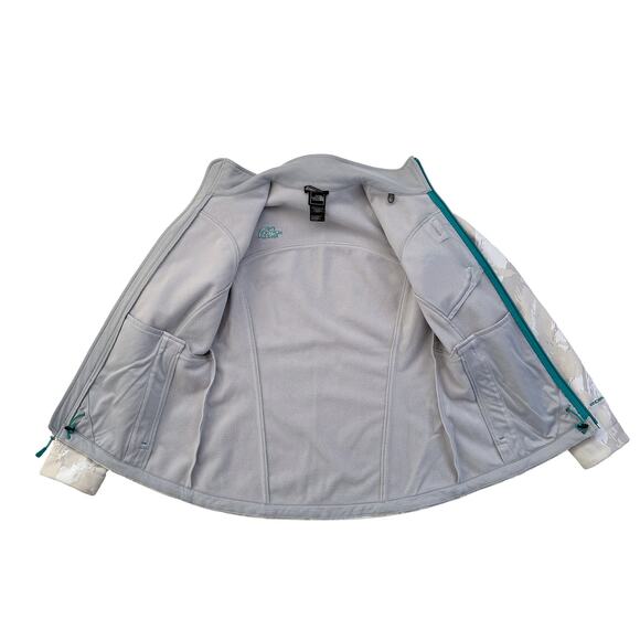 The North Face Apex Bionic Jacket Camo Windproof Shell Fleece Lining Midweight M - Picture 3 of 10
